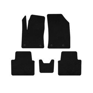 Deluxe Textile Floor Mats (Black) Citroen C-3 Aircross 2017-2024 photo 1