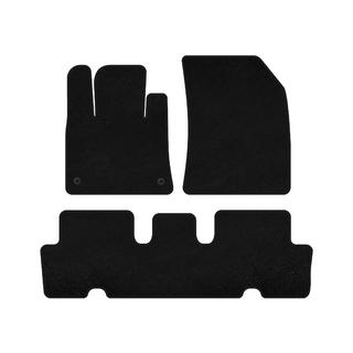 Deluxe V1 Textile Floor Mats (2 Rows, Black) photo 1