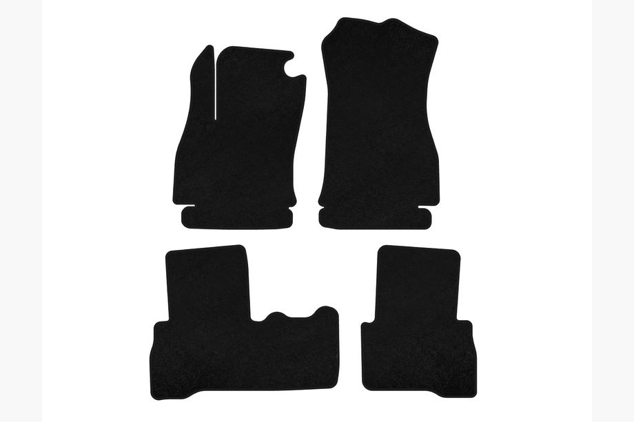 Citroen Nemo 2007-2017 Deluxe Textile Floor Mats (Black) Image