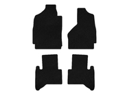 Dodge RAM (DR/DH/D1/DC/DM) 2002–2009 Deluxe Textile Floor Mats (2002-2009, Black) photo 1
