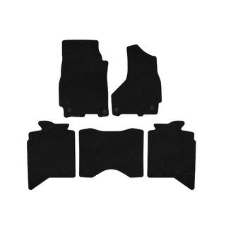 Deluxe Textile Floor Mats (2013+, 5-seater, black) Dodge RAM (DS/DJ/D2) 2009–2024 photo 1