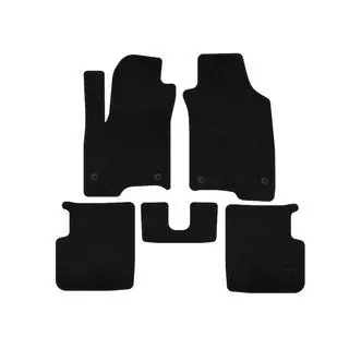 Deluxe Textile Floor Mats (Black) photo 1