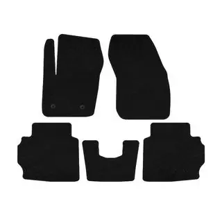 Deluxe Textile Floor Mats (LB, Black) photo 1