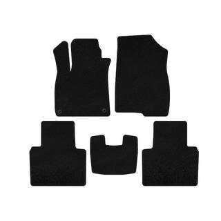Deluxe Textile Floor Mats (SD, Black) Honda Accord X 2017-2022 photo 1