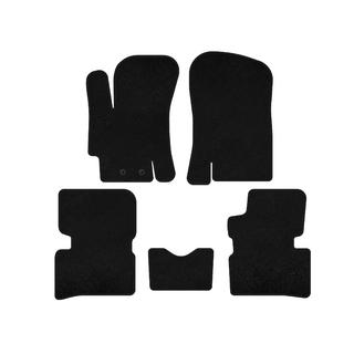 Deluxe Textile Floor Mats (SD, Black) Hyundai Accent 2006-2010 photo 1