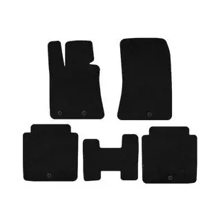Deluxe Textile Floor Mats (Black) photo 1