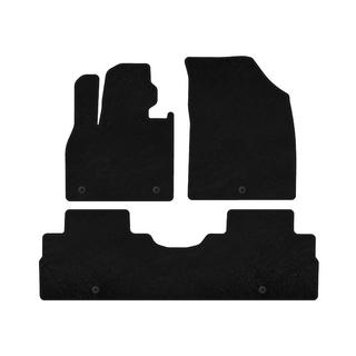 Deluxe Textile Floor Mats (2 rows, 8-seater, black) photo 1