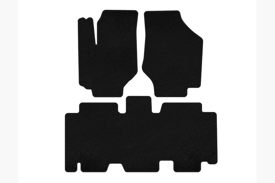 Hyundai Trajet 2000-2007 Deluxe Textile Floor Mats (Black) Photo 1