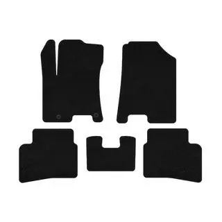 Deluxe Textile Floor Mats (Black) photo 1