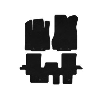 Deluxe Carpet Floor Mats (2 Rows, Black) photo 1