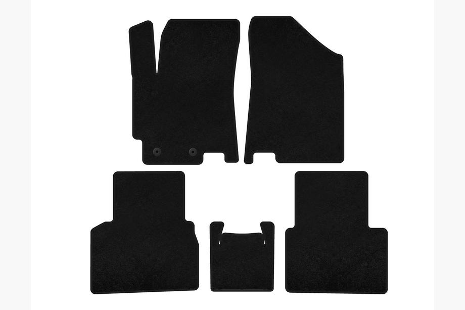 JAC J7 2018- Deluxe Textile Floor Mats (Black) Image