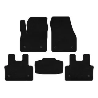 Deluxe Textile Floor Mats (Black) photo 1