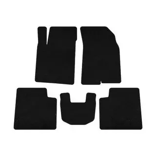 Deluxe Textile Floor Mats (Black) photo 1
