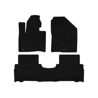 Deluxe Textile Floor Mats (2014-2018, 5-seater, black) Kia Sorento III UM 2014-2020 photo 1