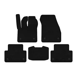 Deluxe Textile Floor Mats (Black) photo 1