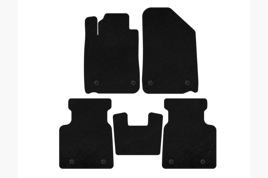 Lexus ES 2001-2006 Deluxe Textile Floor Mats (Black) Photo 1