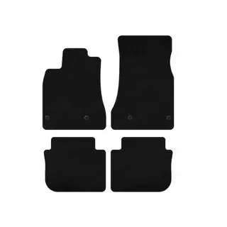 Deluxe Textile Floor Mats (Black) photo 1
