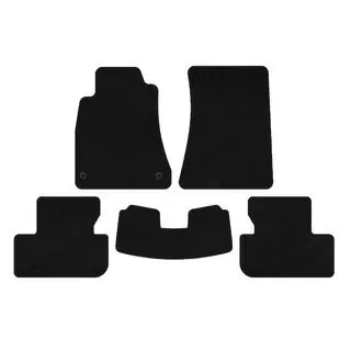 Deluxe Textile Floor Mats (SD, 2WD, Black) Lexus IS 2005-2013 photo 1