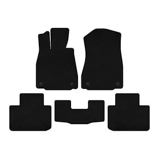 Deluxe Textile Floor Mats (2WD, Black) Lexus IS 2013- photo 1