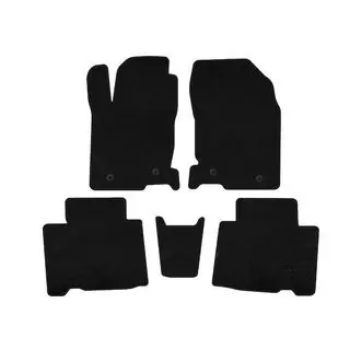 Deluxe Textile Floor Mats (Black) Lexus NX 2014-2021 photo 1