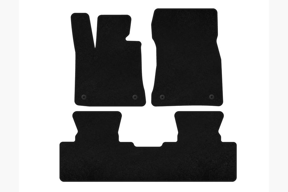Lexus RX 2016-2022 Deluxe Textile Floor Mats (Black) Photo 1