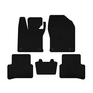 Deluxe Textile Floor Mats (Hybrid, Black) Lexus UX 2018- photo 1