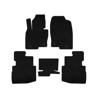 Deluxe Textile Floor Mats (2 rows, 7-seater, black) photo 1