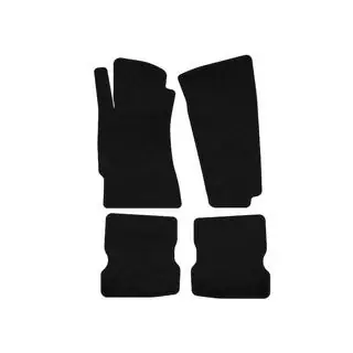 Deluxe Textile Floor Mats (Black) photo 1