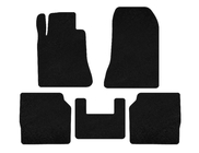Mercedes S-сlass W140 1991-1998 Deluxe Textile Floor Mats (SD, Long Wheelbase, Black) photo 1