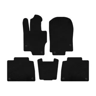 Deluxe Textile Floor Mats (Black) photo 1