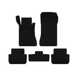 Deluxe Textile Floor Mats (Coupe, Black) photo 1