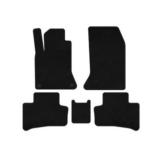 Deluxe Textile Floor Mats (2011-2015, Electric, Black) photo 1