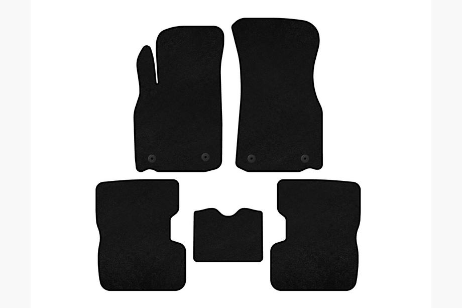 MG 3 2011-2024 Deluxe Textile Floor Mats (Black) Image