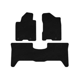 Deluxe textile floor mats (2 rows, 2003-2008, black) Nissan Armada 2003-2015 photo 1