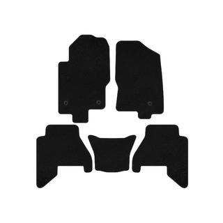 Deluxe V2 Carpet Floor Mats (2 Rows, Black, 2010-2014) photo 1