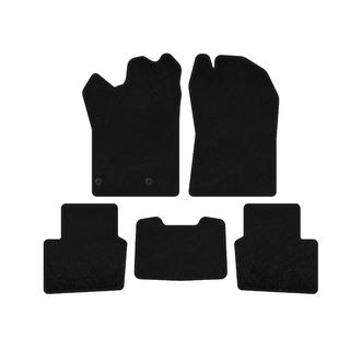 Deluxe Textile Floor Mats (Hybrid, Black) Nissan Qashqai 2021- photo 1
