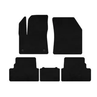 Deluxe Textile Floor Mats (2017-2021, Black) photo 1