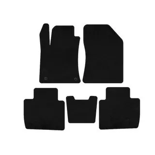 Deluxe Textile Floor Mats (LB, Black) photo 1