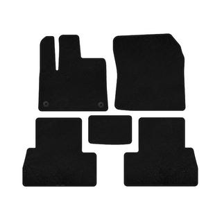 Deluxe Textile Floor Mats (Long Wheelbase, Black) Peugeot Partner/Rifter 2019- photo 1