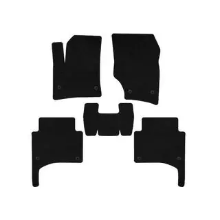 Deluxe Textile Floor Mats (Black)