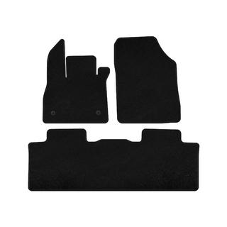Deluxe Textile Floor Mats (5-seater, black) photo 1