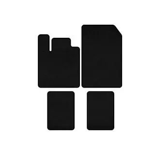 Deluxe Textile Floor Mats (Black) photo 1