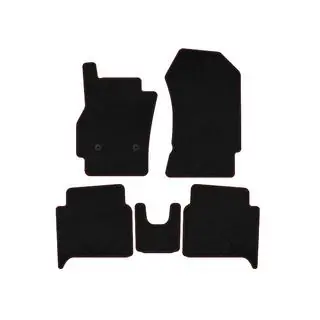 Deluxe Textile Floor Mats (HB, Black) photo 1