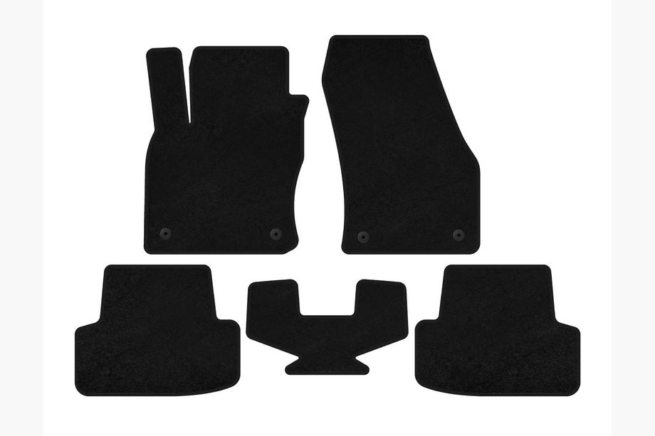 Seat Ateca 2016- Deluxe Textile Floor Mats (Black) Image