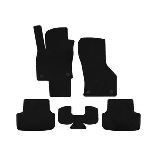 Deluxe Textile Floor Mats (Black) photo 1
