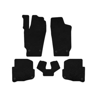 Deluxe Textile Floor Mats (SD, Black) Skoda Fabia 2000-2007 photo 1