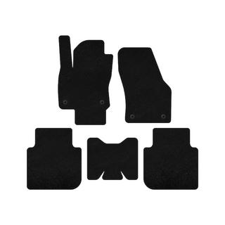 Deluxe Textile Floor Mats (5-Seater/Automatic, Black) photo 1