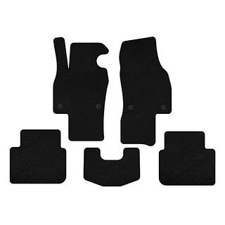 Deluxe Textile Floor Mats (HB, Black) photo 1