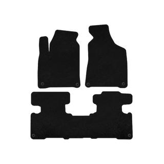 Deluxe Textile Floor Mats (2010-2016, Black) SsangYong Korando 2010-2019 photo 1