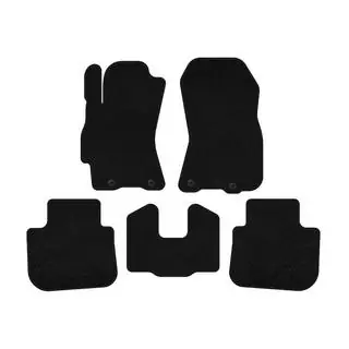 Deluxe Textile Floor Mats (Black) photo 1
